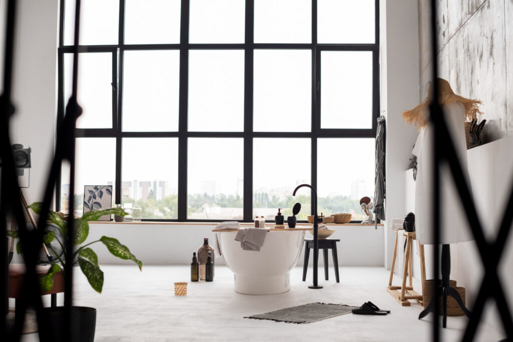 Luxury Black and White Bathroom Inspiration