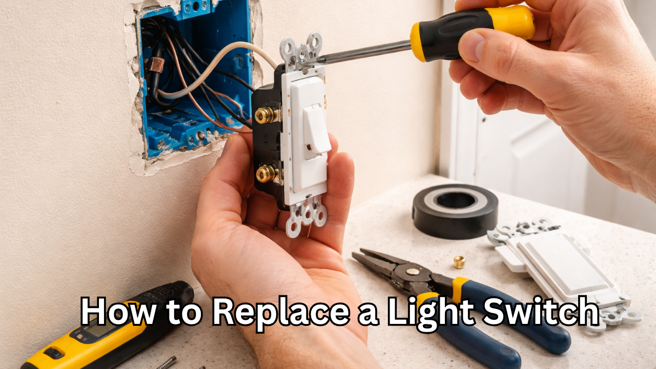 How to Replace a Light Switch: A Complete Step-by-Step Guide for Beginners