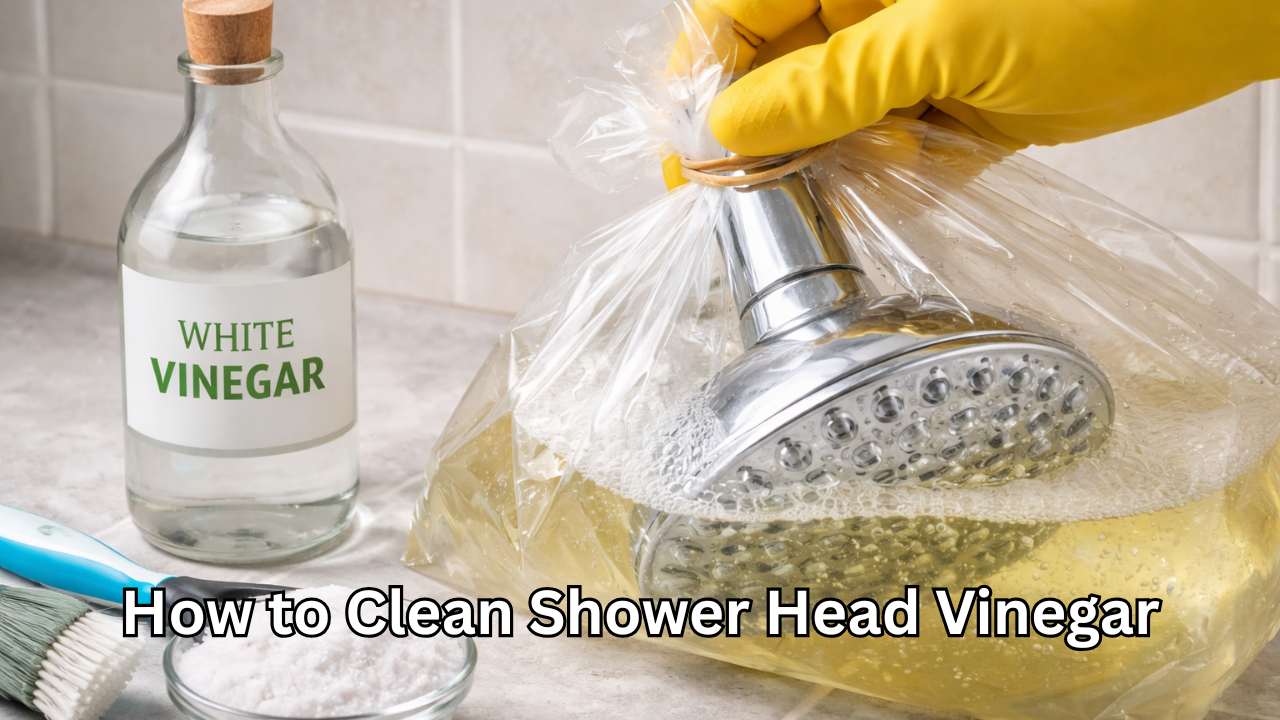 How to Clean Shower Head Vinegar: The Ultimate Step-by-Step Guide for Better Water Flow